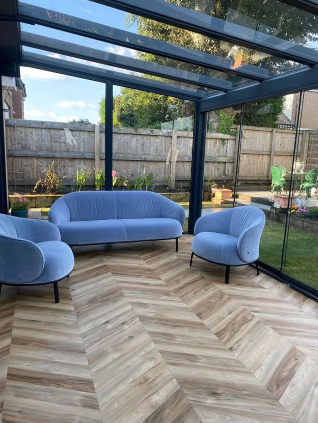 Finesse - Chevron Waxed Dryback